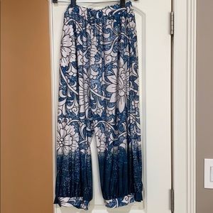 Sunflower palazzo pants size L